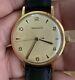 1940' Vintage Jaeger Lecoultre P450/4c Solid 18k Gold Watch Working Condition