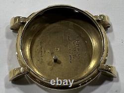 1952 Jaeger-LeCoultre Vintage Mens Rare 18K Gold Plated Memovox Only 2000 Made