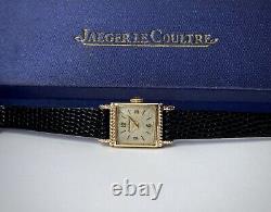 1959 Jaeger LeCoultre 9ct rope twist ladies watch JLC 490/BW serviced box