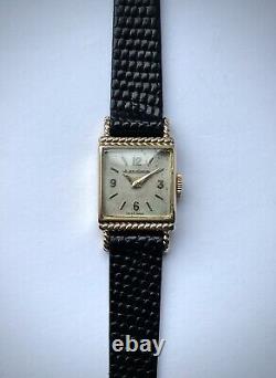 1959 Jaeger LeCoultre 9ct rope twist ladies watch JLC 490/BW serviced box