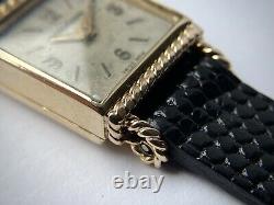 1959 Jaeger LeCoultre 9ct rope twist ladies watch JLC 490/BW serviced box