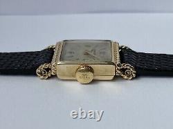 1959 Jaeger LeCoultre 9ct rope twist ladies watch JLC 490/BW serviced box