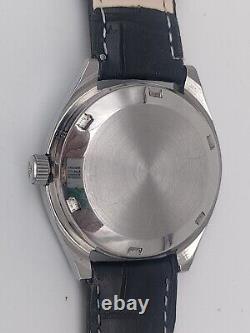 1970s Vintage Jaeger LeCoultre Club Automatic AS 1916 Swiss Day Date Men's Watch