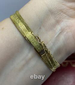 Antique Jaeger LeCoultre 18k Yellow Gold Womens Ladies Vintage Bracelet Watch