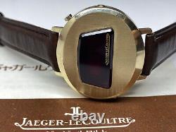 Beautiful vintage jaeger lecoultre led swiss made wristwatch
