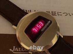 Beautiful vintage jaeger lecoultre led swiss made wristwatch