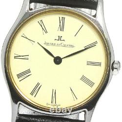 JAEGER-LECOULTRE 140.114.5 vintage beige Dial Quartz Ladies Watch 790898