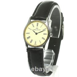 JAEGER-LECOULTRE 140.114.5 vintage beige Dial Quartz Ladies Watch 790898