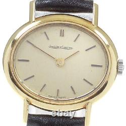 JAEGER-LECOULTRE 18K Yellow Gold Vintage cal. 895 Hand Winding Ladies 791822