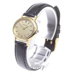 JAEGER-LECOULTRE 18K Yellow Gold Vintage cal. 895 Hand Winding Ladies 791822