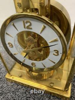 JAEGER LECOULTRE ATMOS Air Clock Table Clock Vintage Antique Japan Used