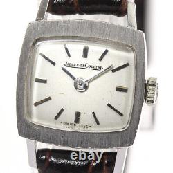 JAEGER-LECOULTRE K18WG vintage cal. 807 Hand Winding Ladies Watch 698608
