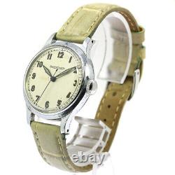 JAEGER-LECOULTRE Military Watch Vintage Cal. 468 Men's Watch From Japan G1022