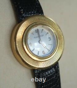 JAEGER LECOULTRE vintage gold lady watch, revised