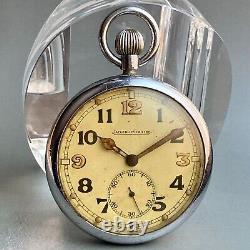 JAEGER LECOULTRE vintage pocket watch military 1943 manual mechanical works