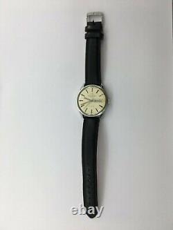 JAEGER LECOULTURE CLUB AUTOMATIC DAY DATE MENS 36.5mm SWISS MADE VINTAGE