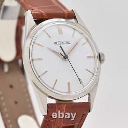 JAEGER LE COULTRE Watch 1950's Vintage Jaeger LeCoultre Stainless Steel
