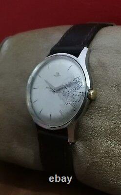 JAEGER Le COULTRE WWII 40's MILITARY cal. K800/C VINTAGE SS RARE SWISS WATCH