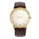 Jaeger-lecoultre 18k Yellow Gold Vintage 1966 Manual Wind 32mm Mens Watch