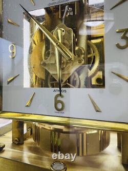 Jaeger LeCoultre Atmos Clock Gold Dial Vintage