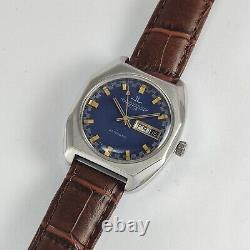 Jaeger-LeCoultre Club Blue Dial Day Date Function Automatic Men's Watch AS 1916