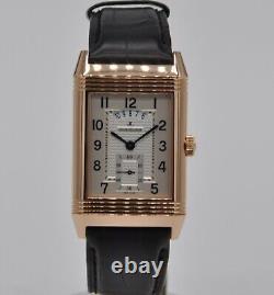 Jaeger-LeCoultre Grande Reverso DuoDate 18k Rose Gold 48mm Q3742421 Leather