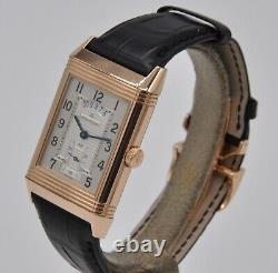 Jaeger-LeCoultre Grande Reverso DuoDate 18k Rose Gold 48mm Q3742421 Leather