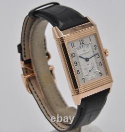 Jaeger-LeCoultre Grande Reverso DuoDate 18k Rose Gold 48mm Q3742421 Leather