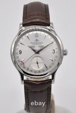 Jaeger-LeCoultre Master Calendar Control Calendar Steel 37mm 140.8.87 Leather