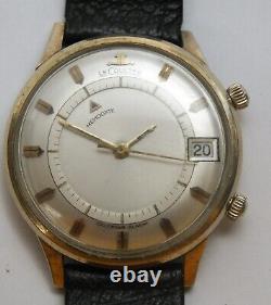 Jaeger LeCoultre Memodate 10k Gold-Filled Wrist Watch B369