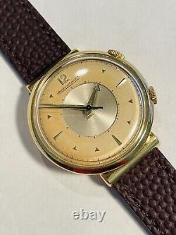 Jaeger LeCoultre Memovox First Serial 18 K Gold with Alarm Vintage (158)
