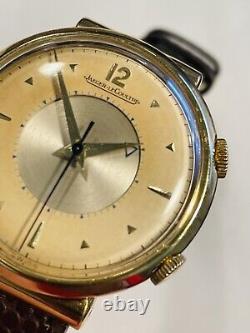 Jaeger LeCoultre Memovox First Serial 18 K Gold with Alarm Vintage (158)