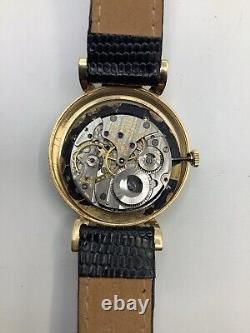 Jaeger LeCoultre Rare 1950's Gamblers Watch 33x46mm Fancy Lug Case 480c