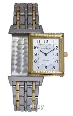 Jaeger LeCoultre Reverso Classic 18k Yellow Gold/Steel Manual Watch 250.5.86