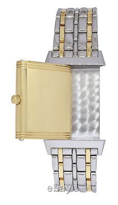 Jaeger LeCoultre Reverso Classic 18k Yellow Gold/Steel Manual Watch 250.5.86