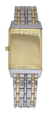 Jaeger LeCoultre Reverso Classic 18k Yellow Gold/Steel Manual Watch 250.5.86