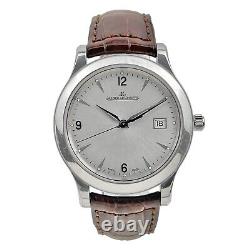 Jaeger LeCoultre Steel 40mm 147.8.37. S Master Control Hours Automatic Watch