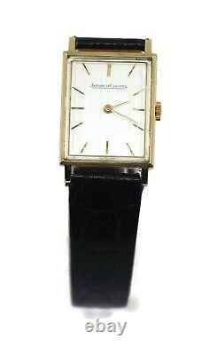 Jaeger LeCoultre Vintage 18K Yellow Gold Watch