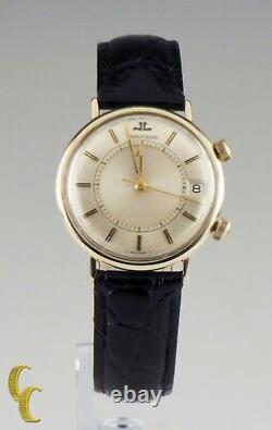 Jaeger- LeCoultre Vintage Hand-Winding Alarm Watch With Original Box and Case