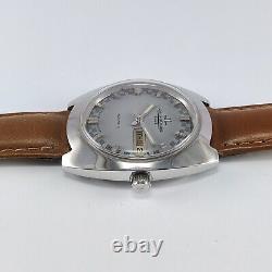 Jaeger Le Coultre Club Grey Dial Day Date Refurbished Automatic Watch