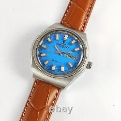 Jaeger-Le Coultre Club Sky Blue Dial Day Date Automatic Movement Watch AS 1916