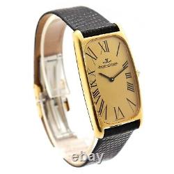 Jaeger-Lecoultre 9107.21 Rectangle Watch 18K YG 1970S