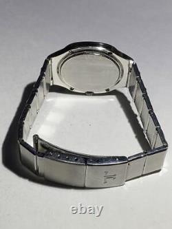 Jaeger Lecoultre Albatros Quartz Date White Dial Men's Watch Vintage
