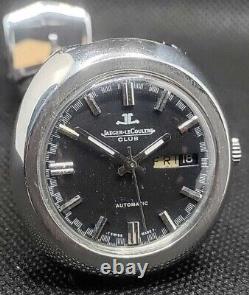 Jaeger Lecoultre Automatic Silver Dial D/D Men's Wrist Watch Excellent Condition