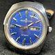 Jaeger Lecoultre Automatic Blue Dial D/d Men's Wrist Watch Excellent Condition