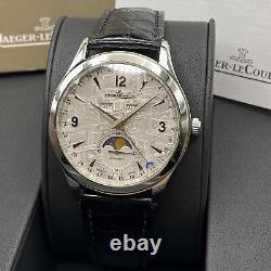 Jaeger Lecoultre Master Calendar Steel Meteorite Automatic Mens Watch Q1558421