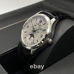 Jaeger Lecoultre Master Calendar Steel Meteorite Automatic Mens Watch Q1558421