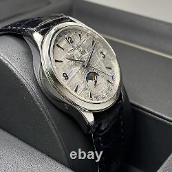 Jaeger Lecoultre Master Calendar Steel Meteorite Automatic Mens Watch Q1558421