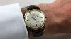 Jaeger Lecoultre Retailed By Asprey Ref E385 Gold Vintage Wristwatch Sold In 1964
