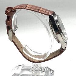 Jaeger Lecoultre Vintage Self-Winding Men's Watch SS Case & Leather Belt